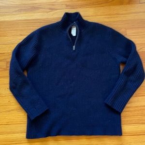 Patagonia Navy Wool Sweater Large